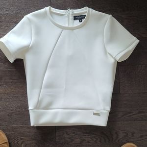 Pink Tartan Scuba Top